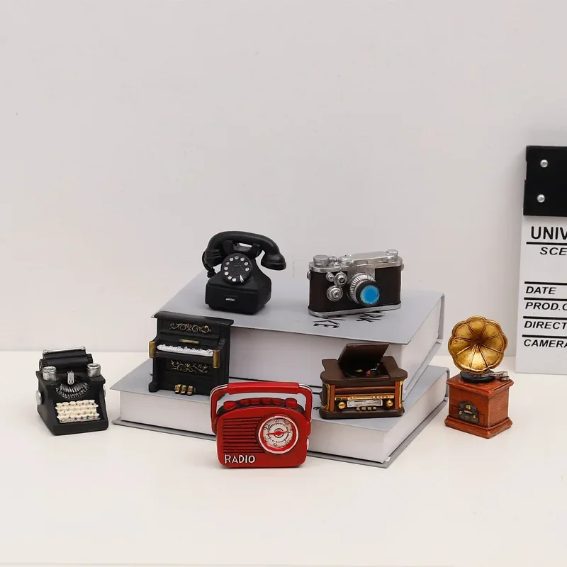 Vintage Collectible Furniture - Mini caméra Vintage, accessoire de photographie