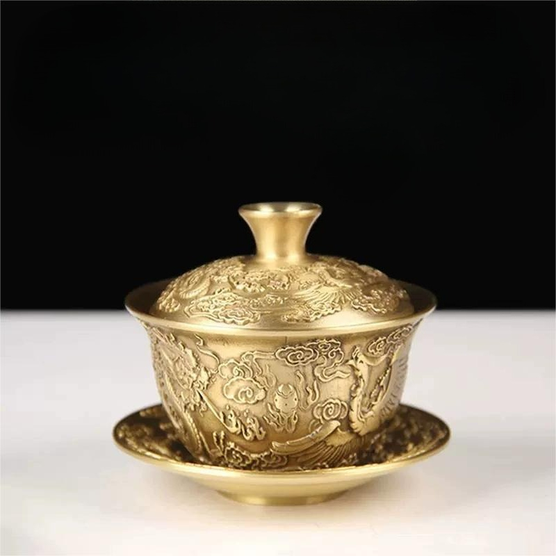 Vintage Collectible Furniture - Collection de bols vintage en laiton