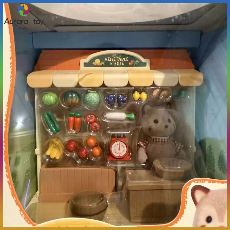 Vintage Collectible Stores - Sylvanian Families Série de magasins déstockée