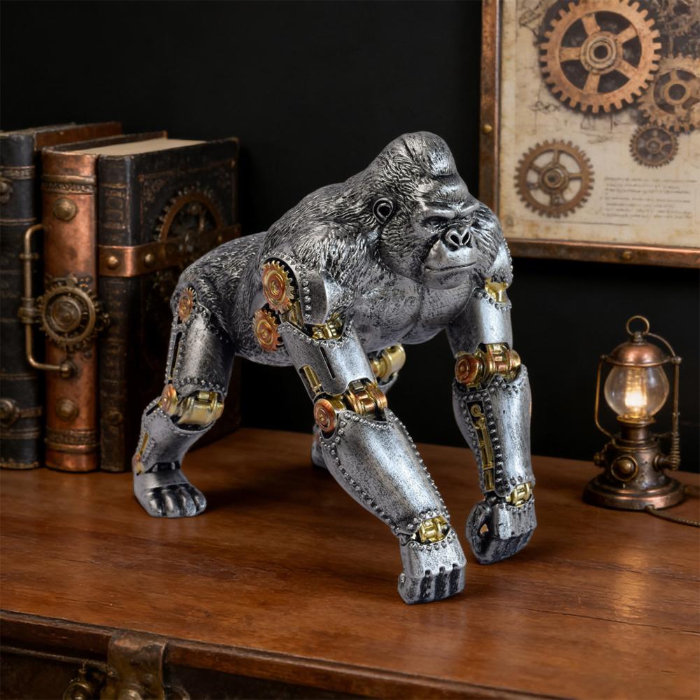 Figurine en résine de bête méc - Vintage Collectible Furniture avis et prix
