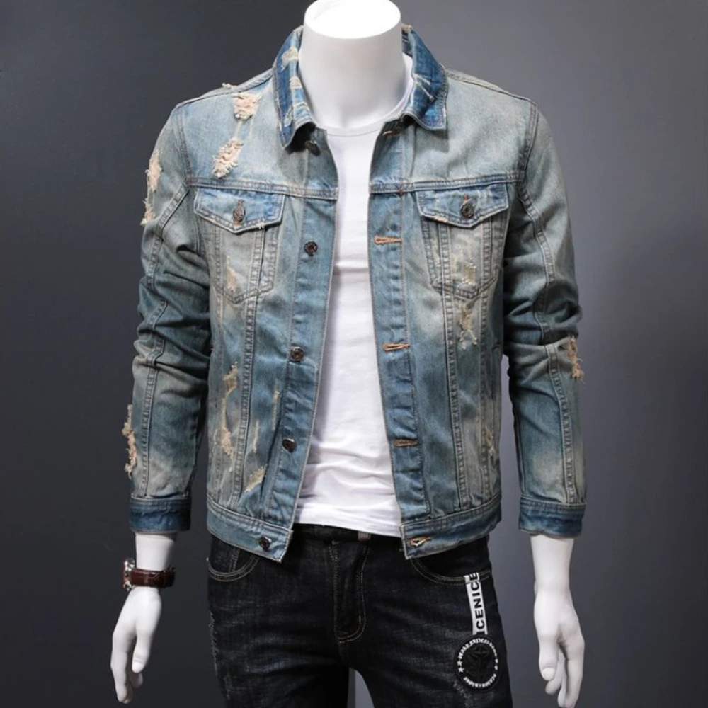 Vestes en denim rembourrées po - Vintage Collectible Buttons avis et prix