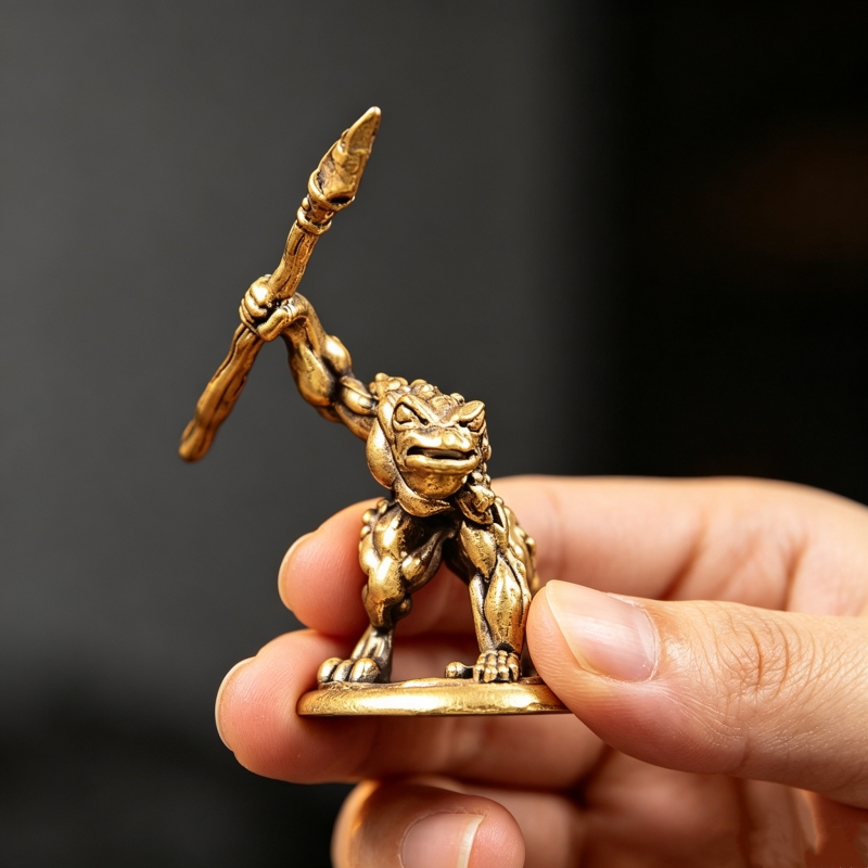 Figurine de guerrier grenouill - Vintage Collectible Furniture avis et prix